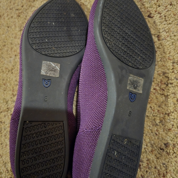 Rothy's The Point II Purple Flats 8 - Picture 4 of 7